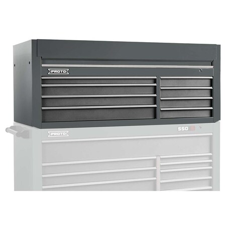 Proto Proto 550HS 66" Top Chest - 8 Drawer, Dual Gray J556627-8DG